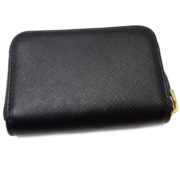 Prada Card Case Saffiano Black - Picture 2 of 6